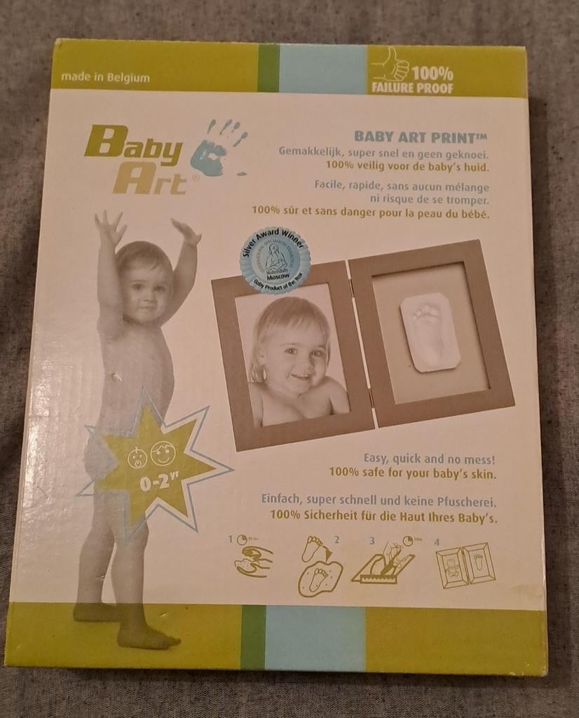 Art pour bébé
(impression au gypse et double cadre photo)
(1, Maison & Meubles, Accessoires pour la Maison | Cadres, Neuf, Enlèvement ou Envoi