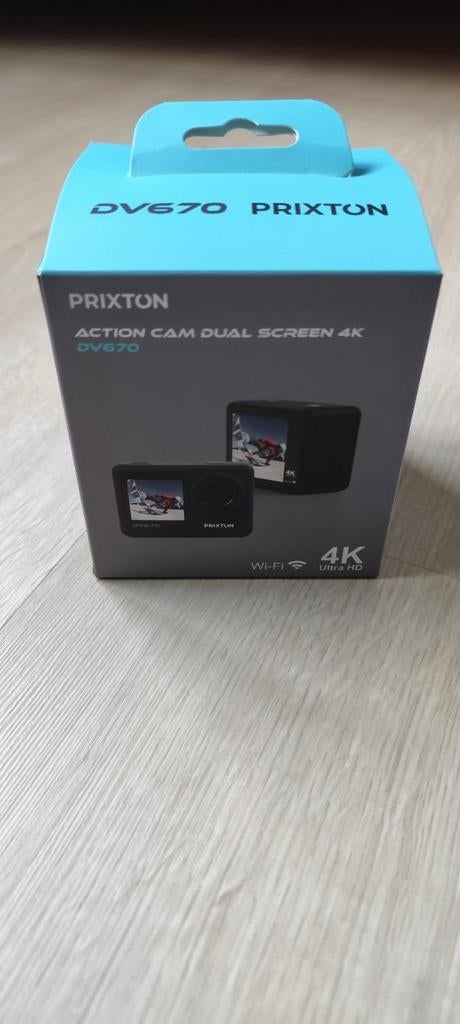 Action Cam 4k dual screen, Ophalen