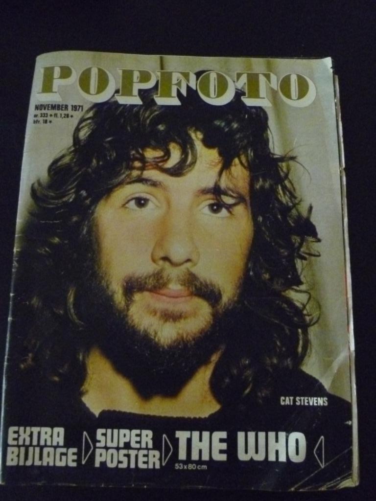 Magazine: Popfoto november 1971, Ophalen of Verzenden
