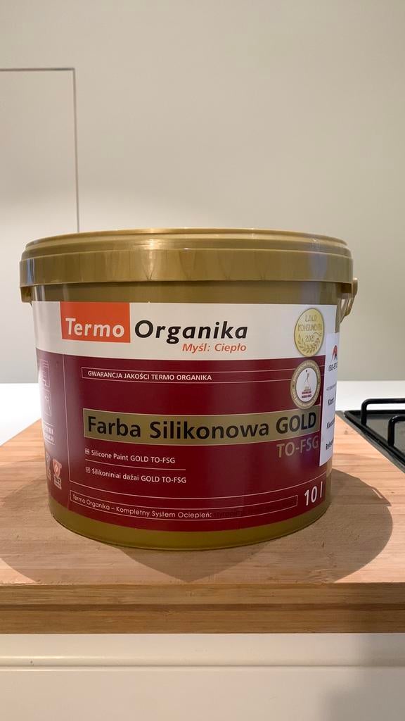 Peinture murale extérieure blanche, Bricolage & Construction, Peinture, Vernis & Laque, Neuf, 10 à 15 litres, Enlèvement, Peinture