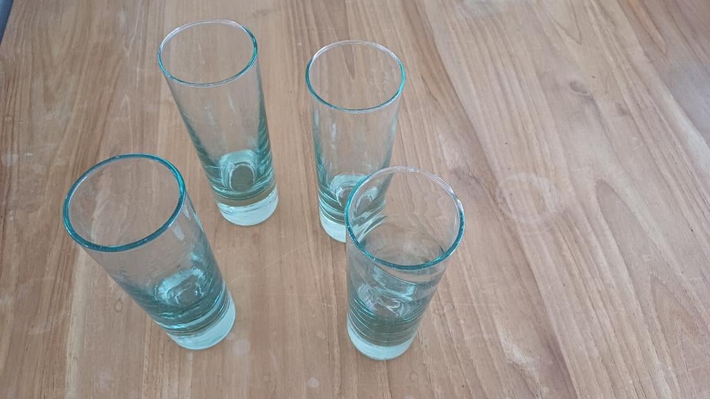 4 verres long drink, Collections, Enlèvement, Comme neuf
