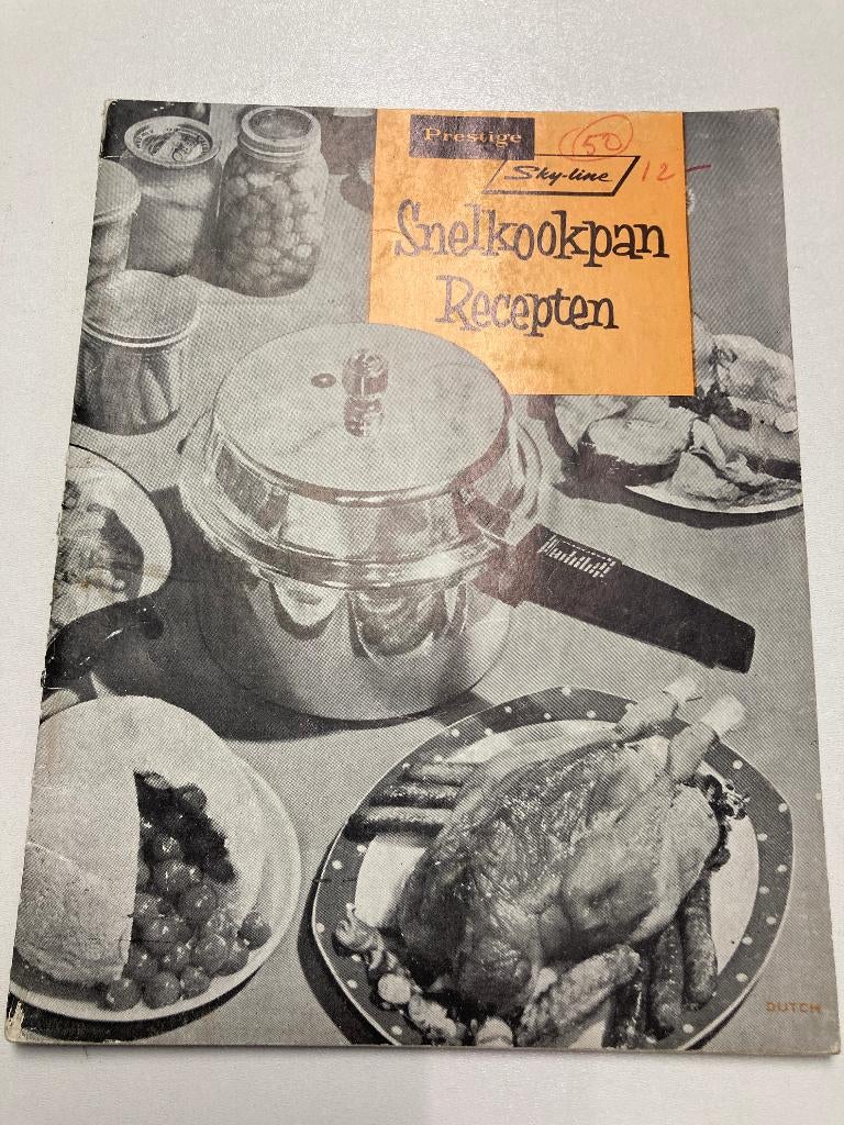 Kookboekje "Prestige, snelkookpan recepten ", Boeken, Kookboeken, Gelezen, Hoofdgerechten, Ophalen of Verzenden, Europa