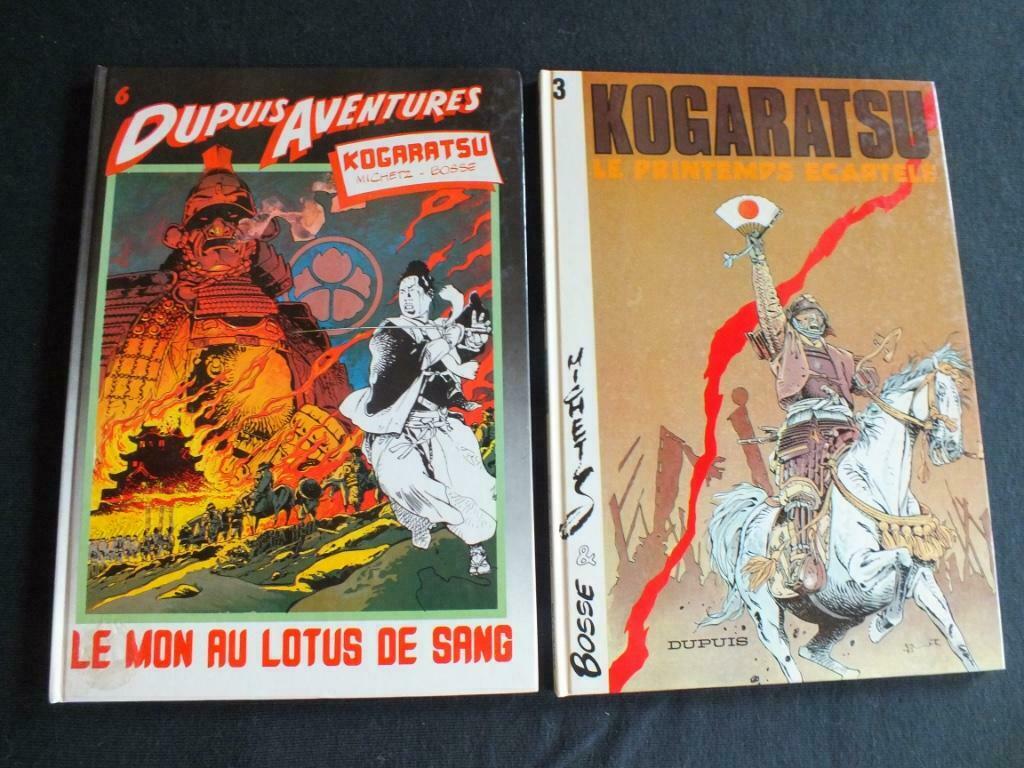 KOGARATSU (4 ALBUMS / 3 EO).              EDITIONS DUPUIS, Complete serie of reeks, Ophalen of Verzenden, Zo goed als nieuw, MICHETZ-BOSSE