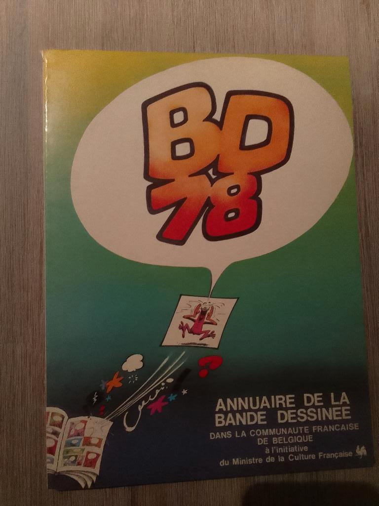 BD 78 Annuaire de la BD dans la communauté française  BE, Ophalen of Verzenden, Gelezen