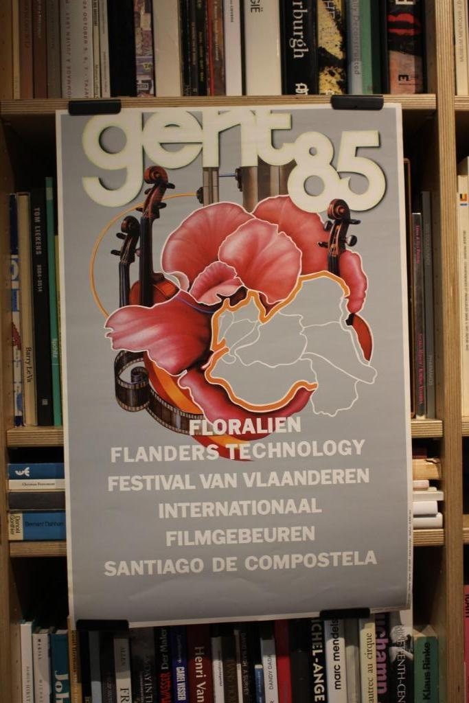 Gent 85 affiche  ONTWERP: OCTAVE LANDUYT - 1985, Ophalen of Verzenden