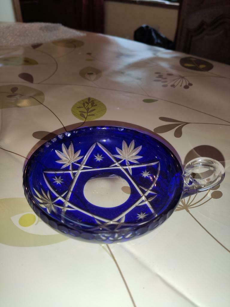 Cendrier cristal de Bohême, Enlèvement ou Envoi