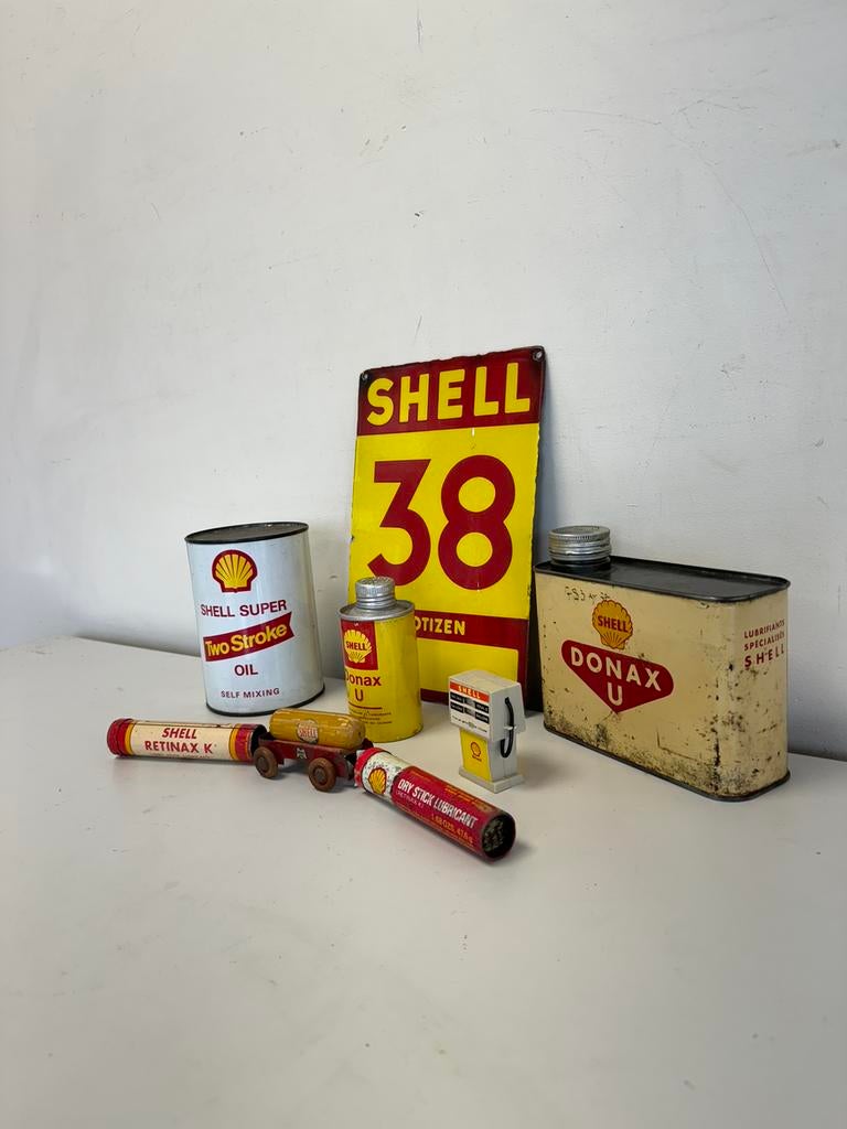 Anciens objets publicitaires SHELL, Enlèvement ou Envoi, Utilisé, Panneau publicitaire