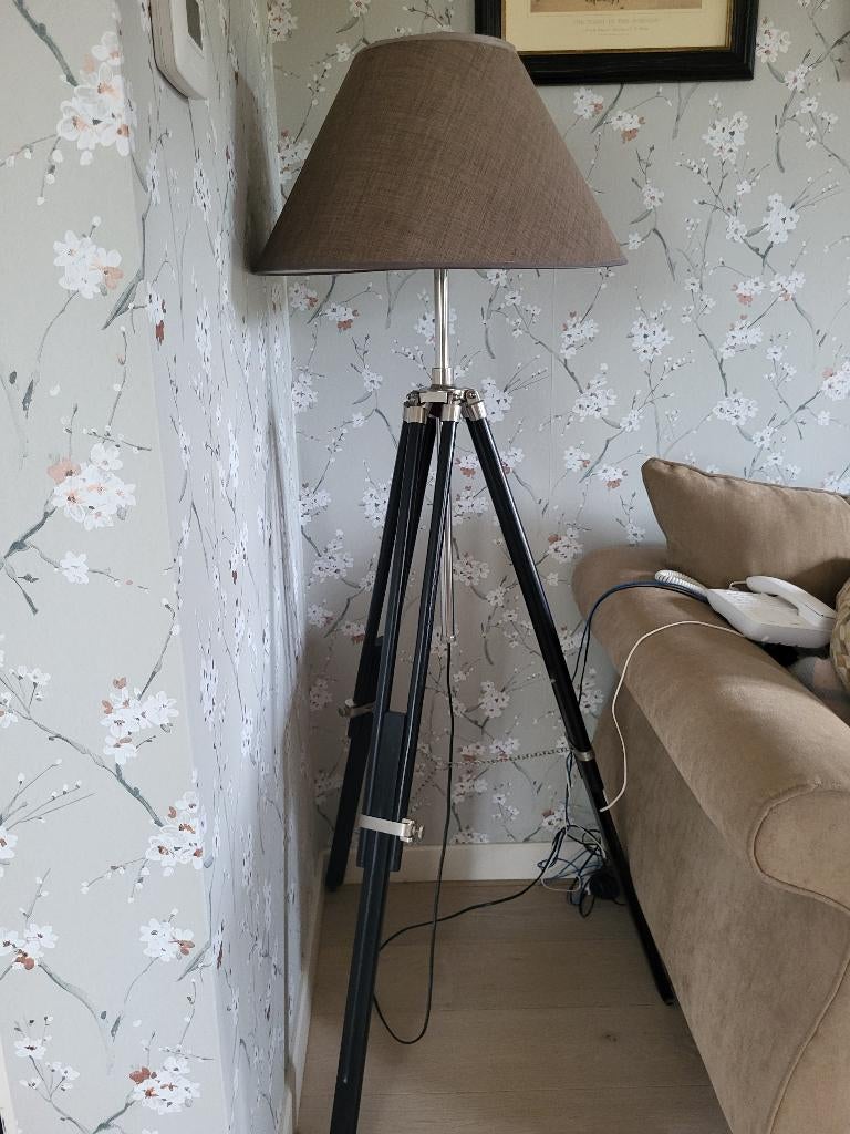 Staanlamp, Ophalen, Gebruikt, 100 tot 150 cm, Landelijk