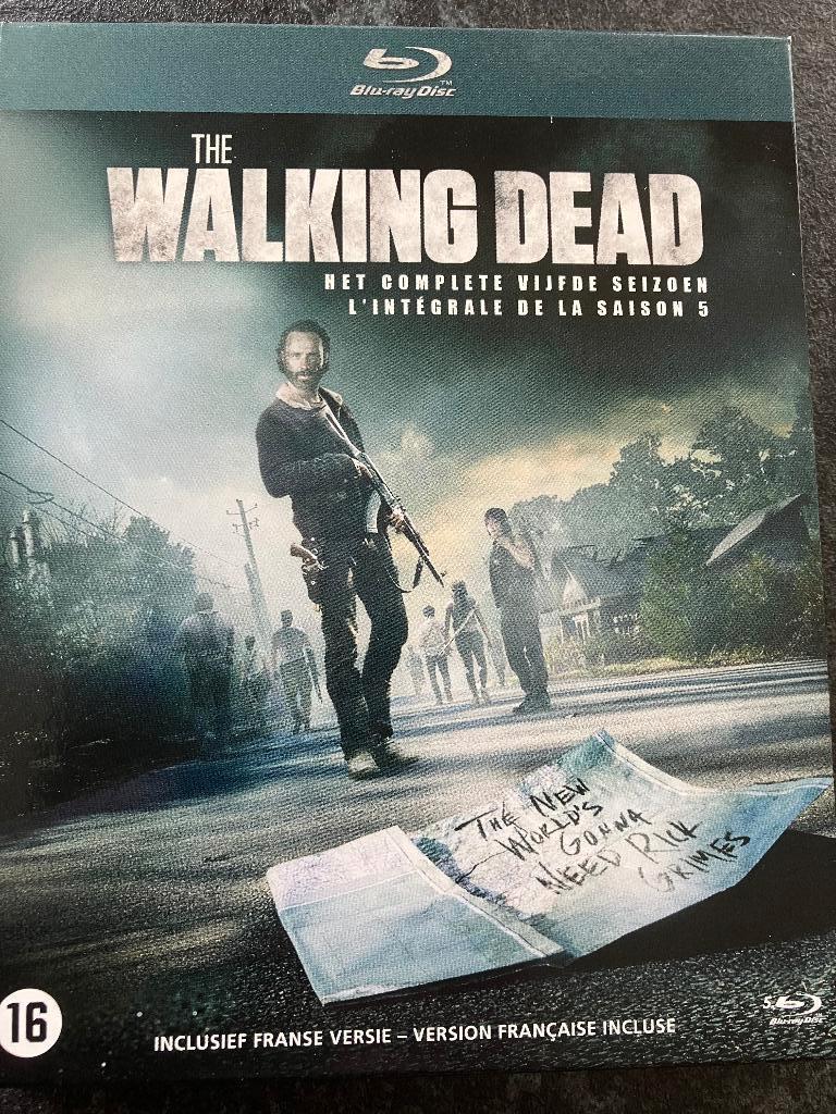 The Walking Dead, seizoen 5 Blu-ray, Cd's en Dvd's, Blu-ray, Ophalen of Verzenden, Zo goed als nieuw, Tv en Series, Boxset