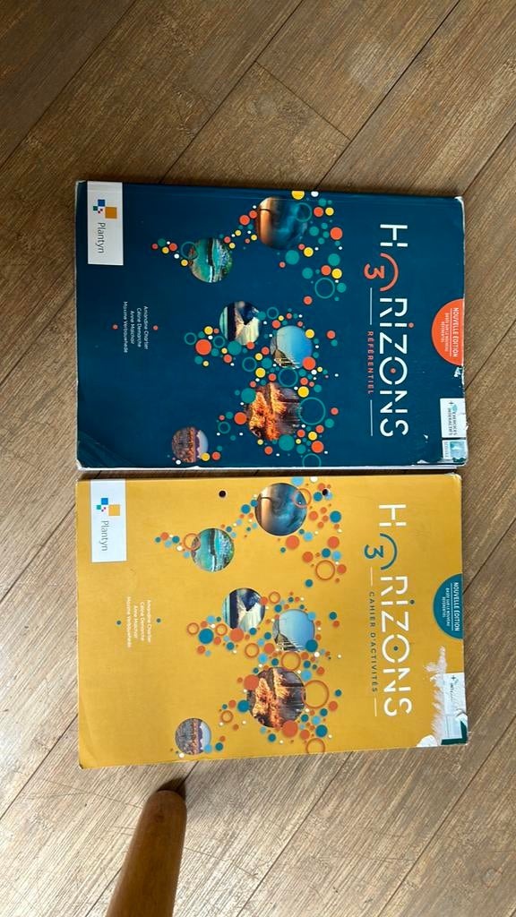 Horizons 3 référentiel et cahier d’activités, Utilisé, Secondaire, Géographie