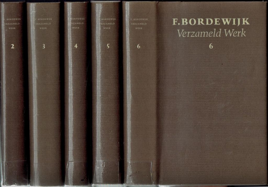 F. Bordewijk.. Verzameld Werk, 5 delen/5 boeken 2-3-4-5-6, Boeken, Gelezen, F. Bordewijk, Ophalen of Verzenden, Nederland