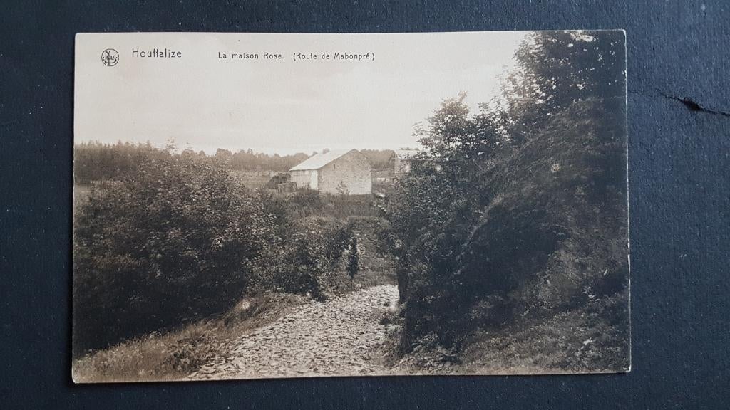 Carte postale Houffalize La maison Rose Mabonpré, Enlèvement ou Envoi, 1920 à 1940, Non affranchie, Luxembourg