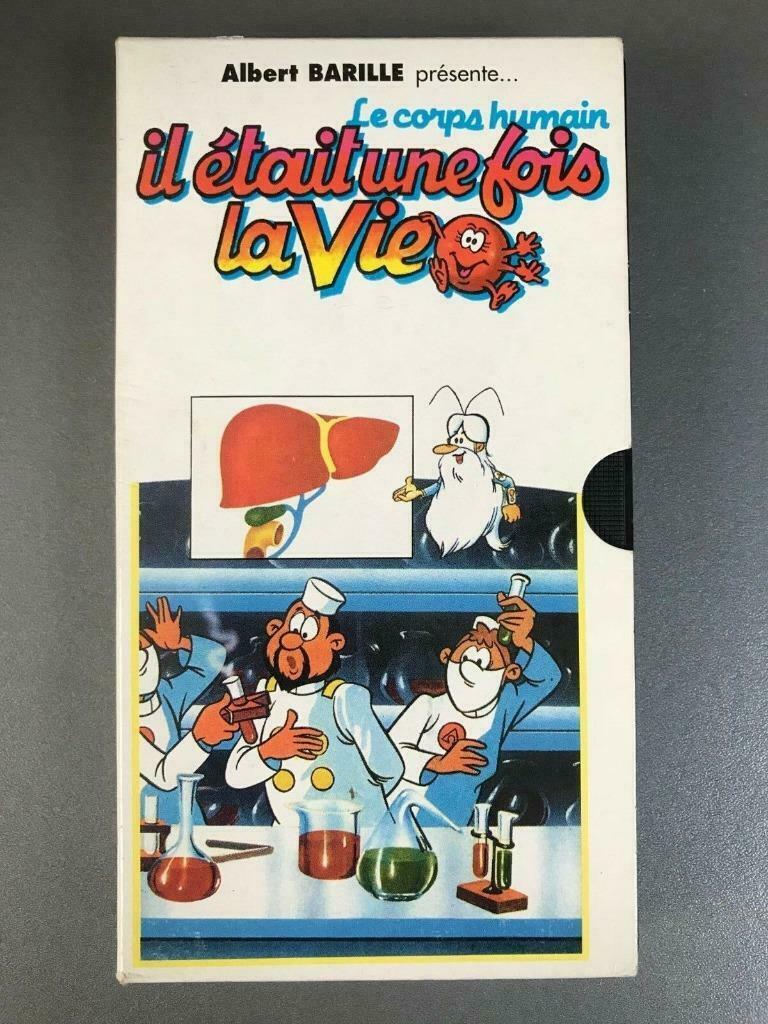 VHS Il était une fois la vie : Le foie -, Tous les âges, Enlèvement ou Envoi, Utilisé, Dessin animé