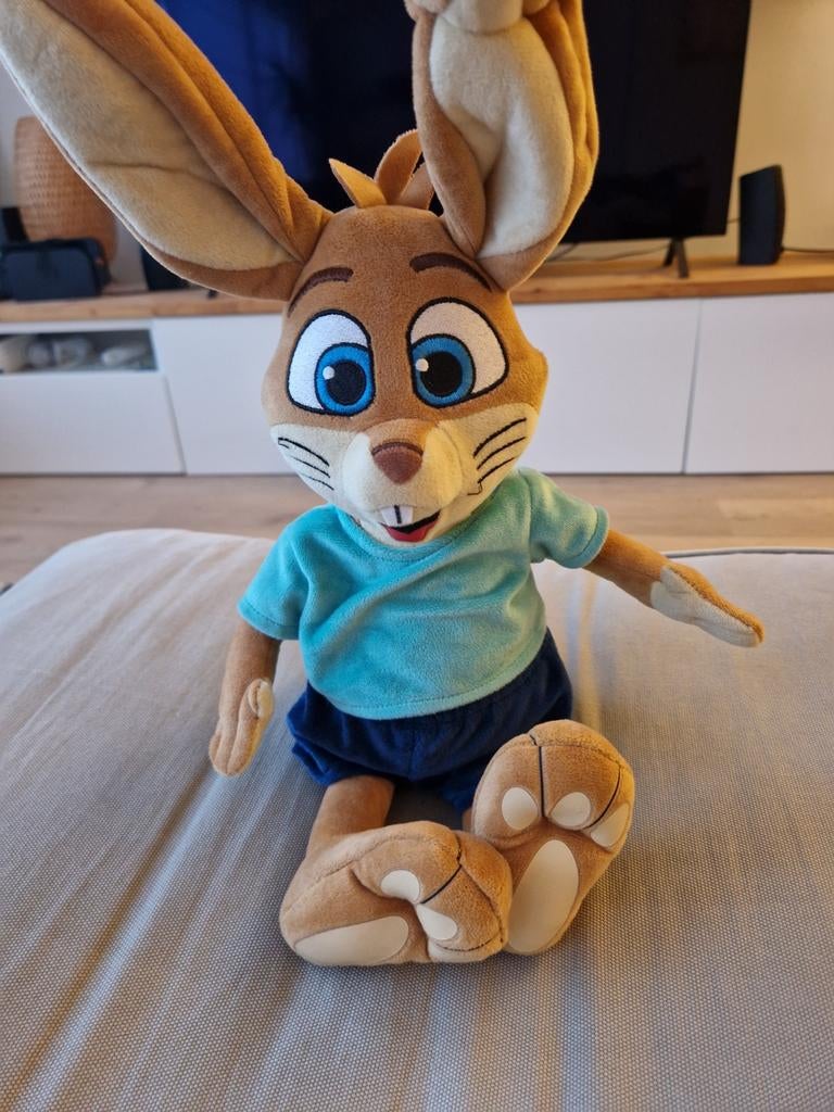 Koos Konijn knuffel, Ophalen, Zo goed als nieuw