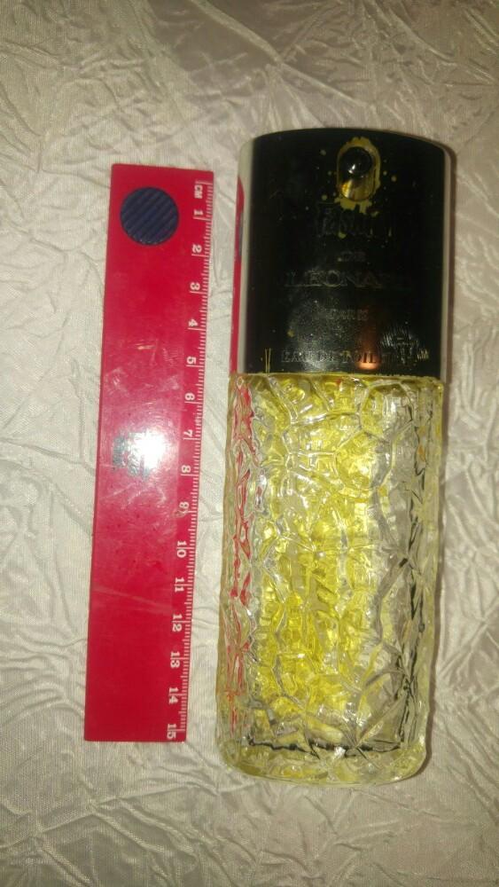 Vintage Flacon parfum eau Fashion Leonard 90g 93 %  demivide, Enlèvement ou Envoi, Utilisé