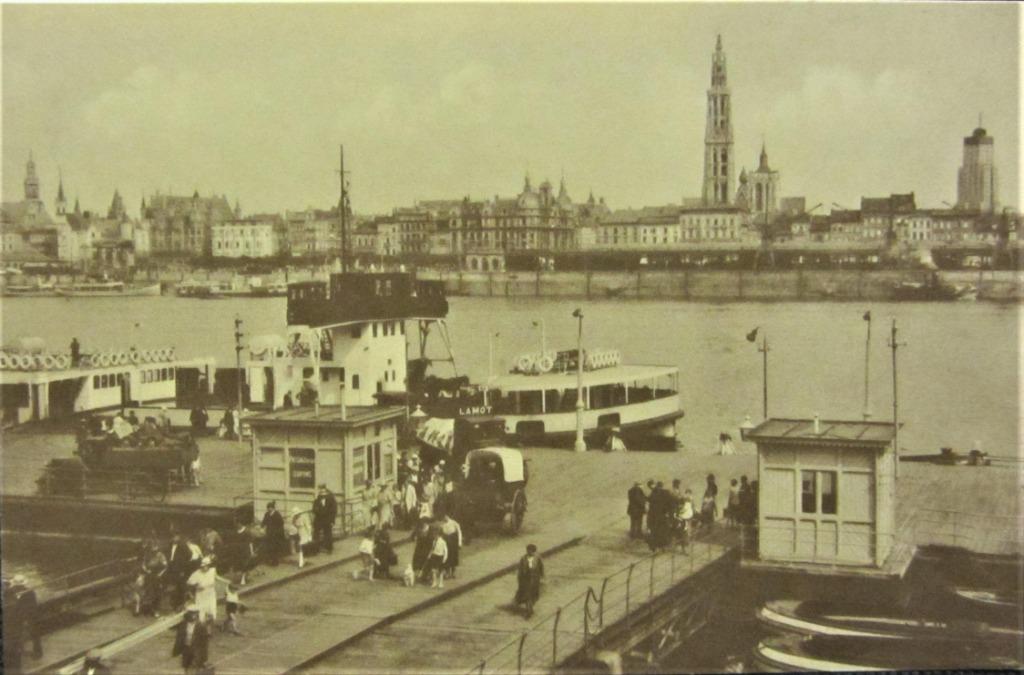 ZICHTKAARTEN- ANTWERPEN- LINKEROEVER, Enlèvement ou Envoi, Non affranchie, Ville ou Village