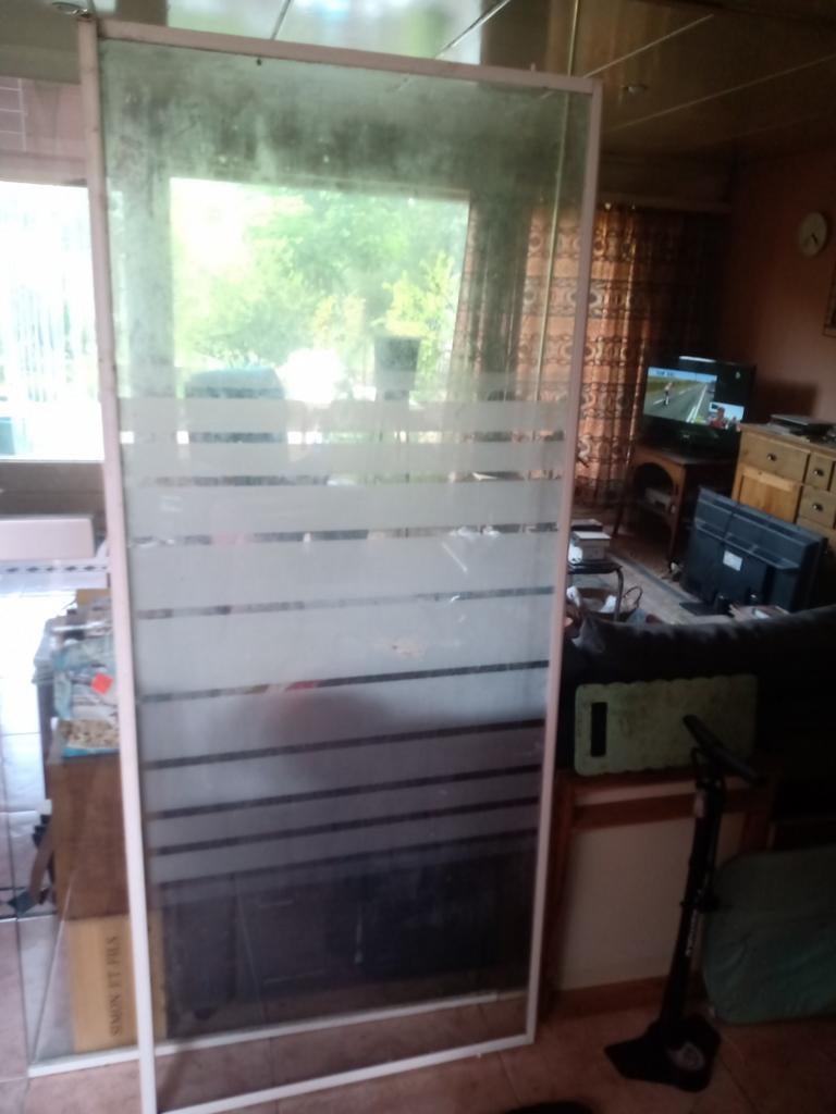 Douche deur, Ophalen, Zo goed als nieuw