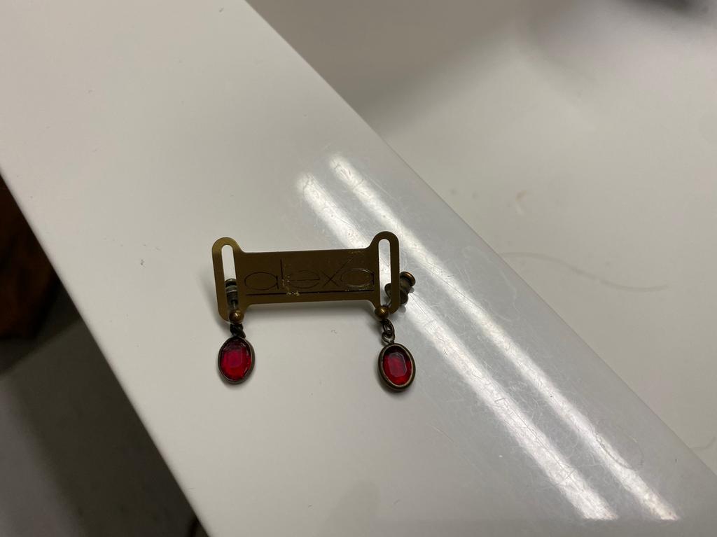 Boucles d'oreilles neuves Marque alexa, Enlèvement ou Envoi, Neuf, Rouge