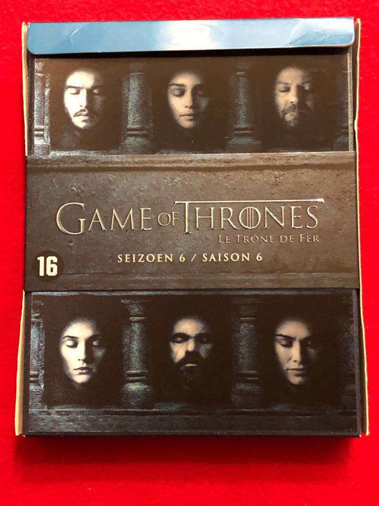 Game of Thrones: seizoen 6 (Blu-ray box), Enlèvement, Comme neuf, Coffret