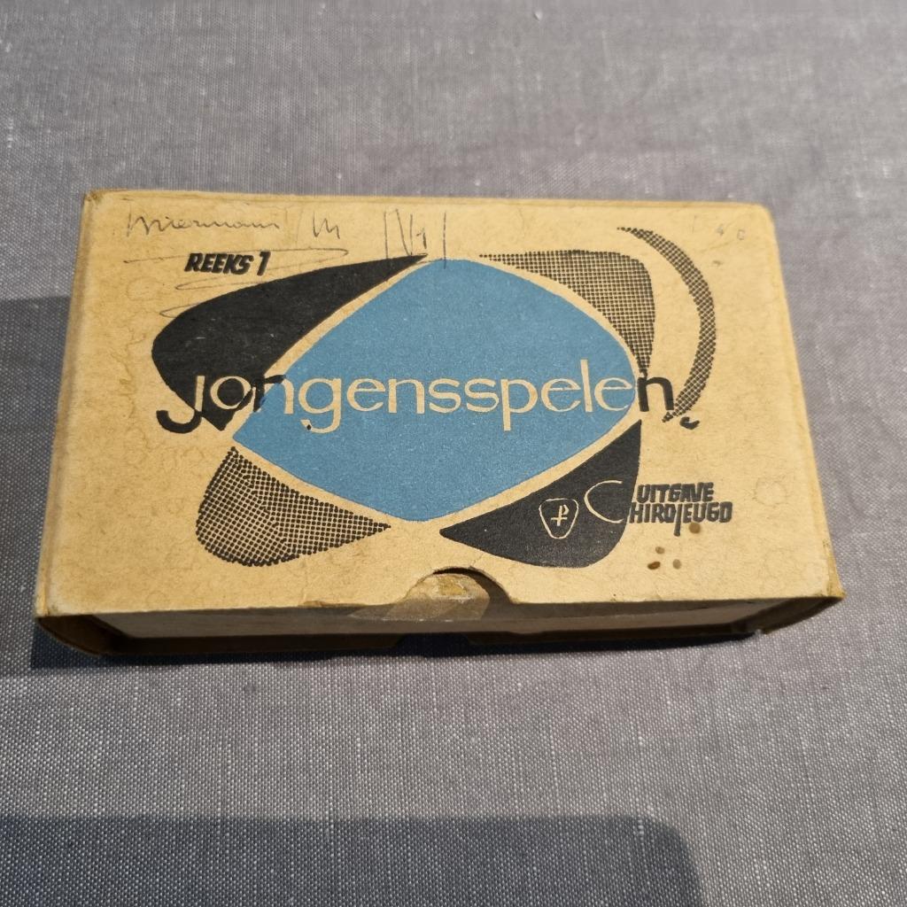 Kinderspelen kaarten - uitgave Chiro jeugd, Hobby en Vrije tijd, Ophalen of Verzenden, Gebruikt, Chiro