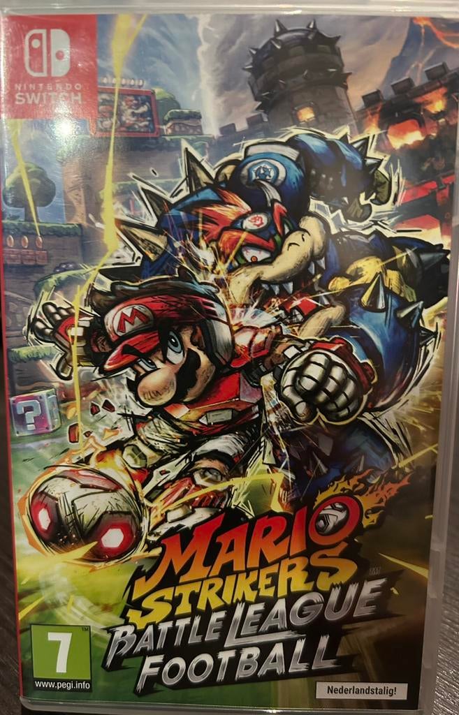 Nintendo switch Mario strikers battle league football, Enlèvement, Comme neuf