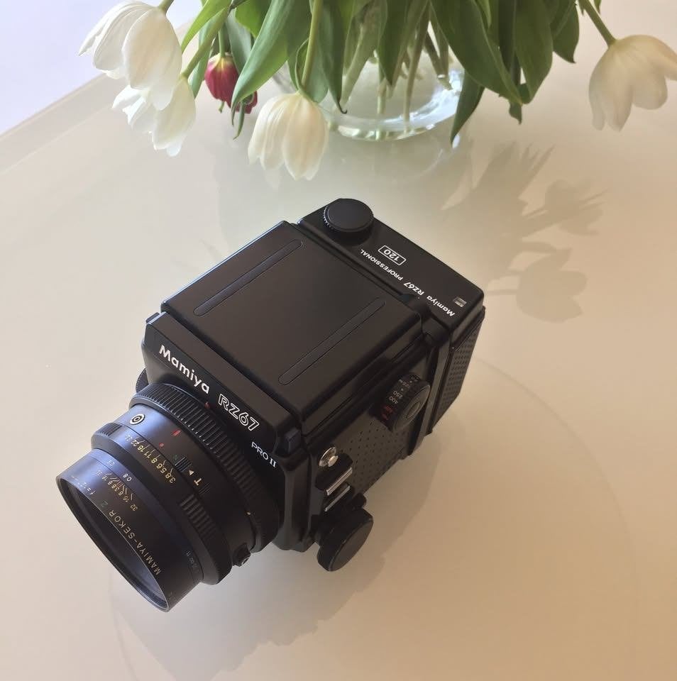 Mamiya RZ67 Professional II + Accessoires, Enlèvement, Utilisé, Reflex miroir, Autres Marques