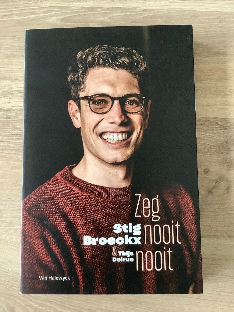 Boek Stig Broeckx - Zeg nooit nooit, Boeken, Ophalen of Verzenden, Nieuw, Stig Broeckx