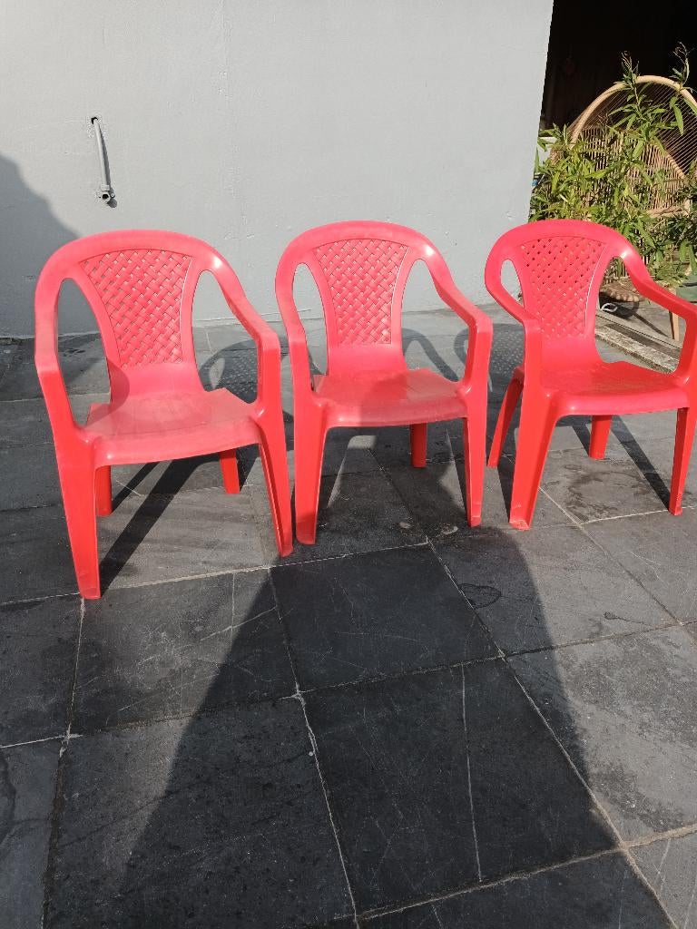 Plastieken kinderstoeltjes, Ophalen, Gebruikt, Stoel(en)