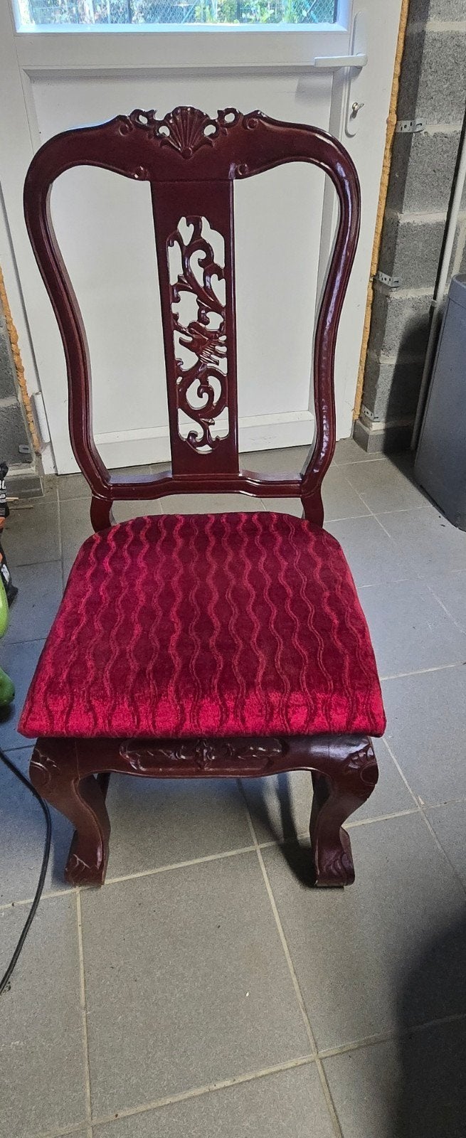chaises, Maison & Meubles, Chaises, Enlèvement ou Envoi, Utilisé, Bois, Quatre