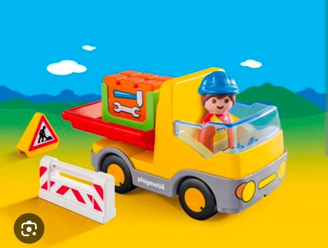 playmobil 123 6960 bouw kipwagen, Enlèvement