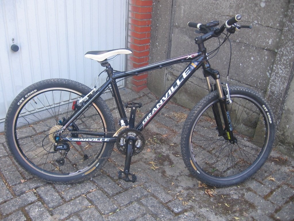 Grandville mountainbike 24 versnellinge frame 44 nieuwstaat, Fietsen en Brommers, Velgrem, Versnellingen, Zo goed als nieuw, Grand ville