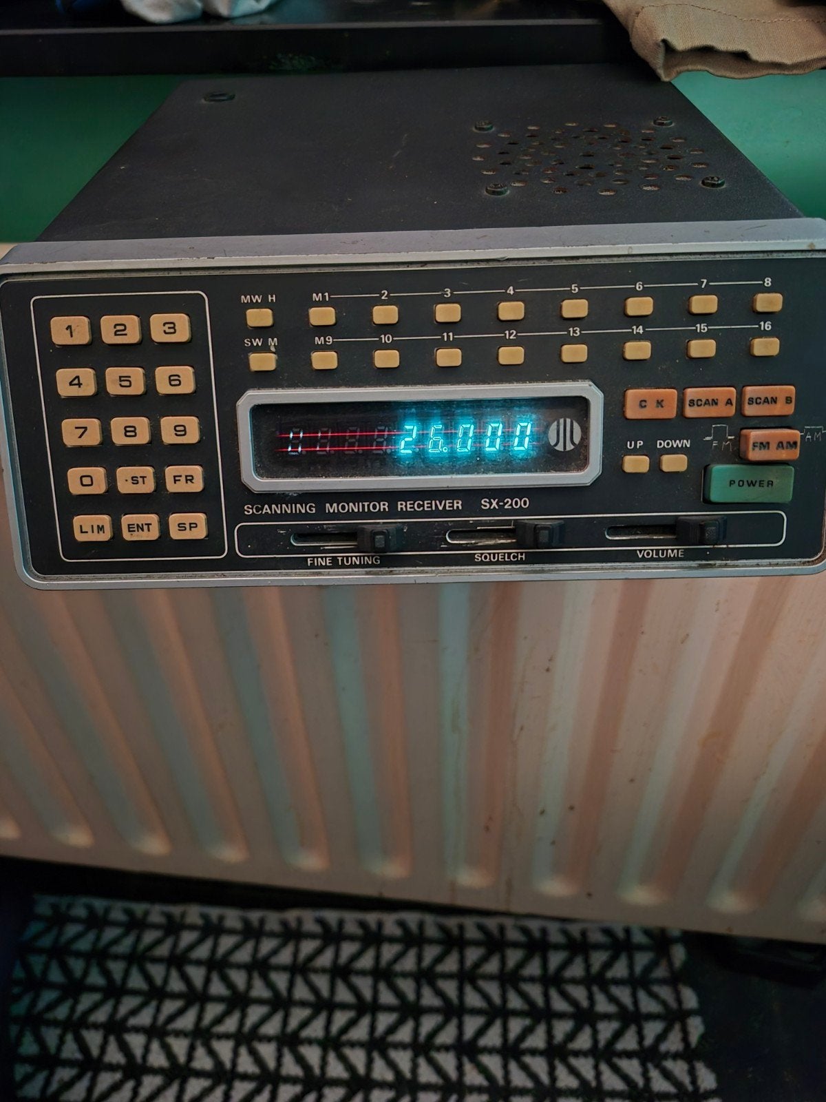 vintage s x-200-scanner!!!, Ophalen, Gebruikt, 500 kanalen of meer
