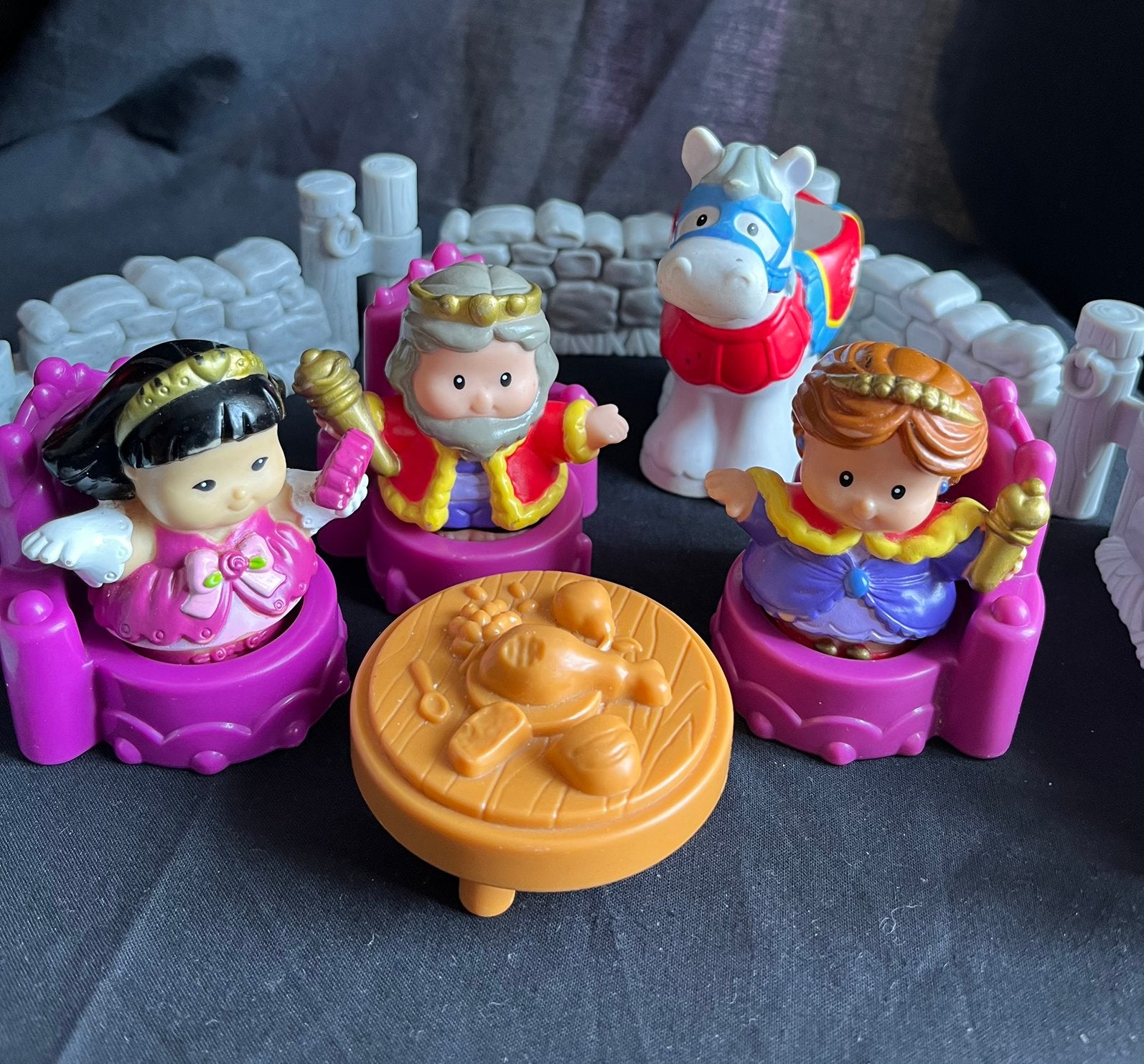 Little People | Lil'Kingdom | Château | Roi Reine Princesse, Enfants & Bébés, Enlèvement ou Envoi, Utilisé