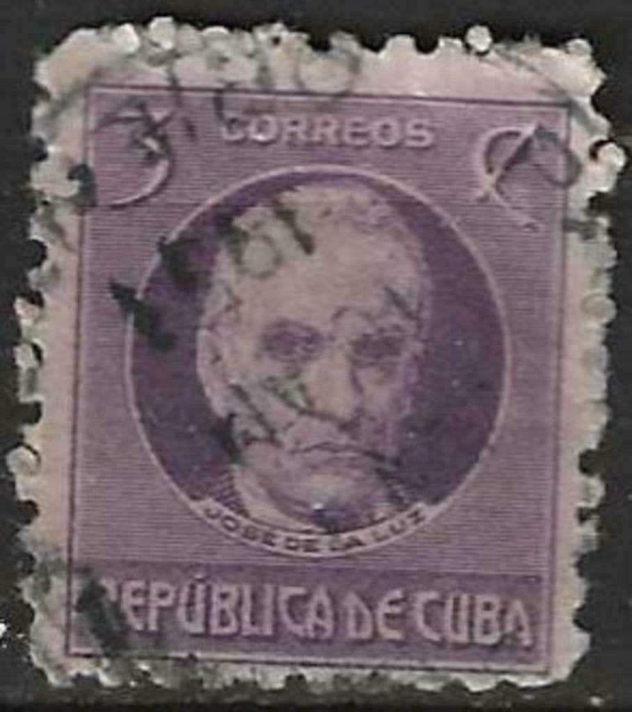 Cuba 1917 - Yvert 177 - Jose de la Luz y Caballero (ST), Envoi, Affranchi