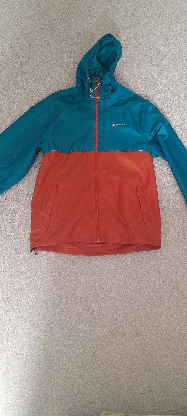 regenjas maat S, Caravanes & Camping, Vêtements de pluie, Enlèvement, Comme neuf, Imperméable, Kinderen