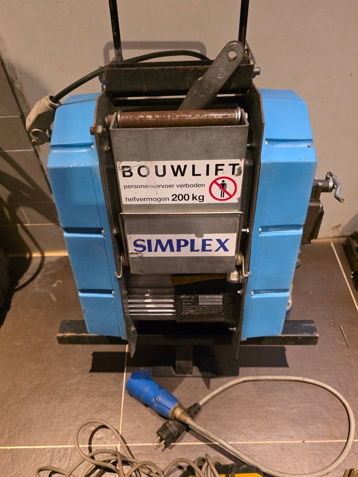 moteur de levage d'échelle simplex, Bricolage & Construction, Monte-charges, Enlèvement