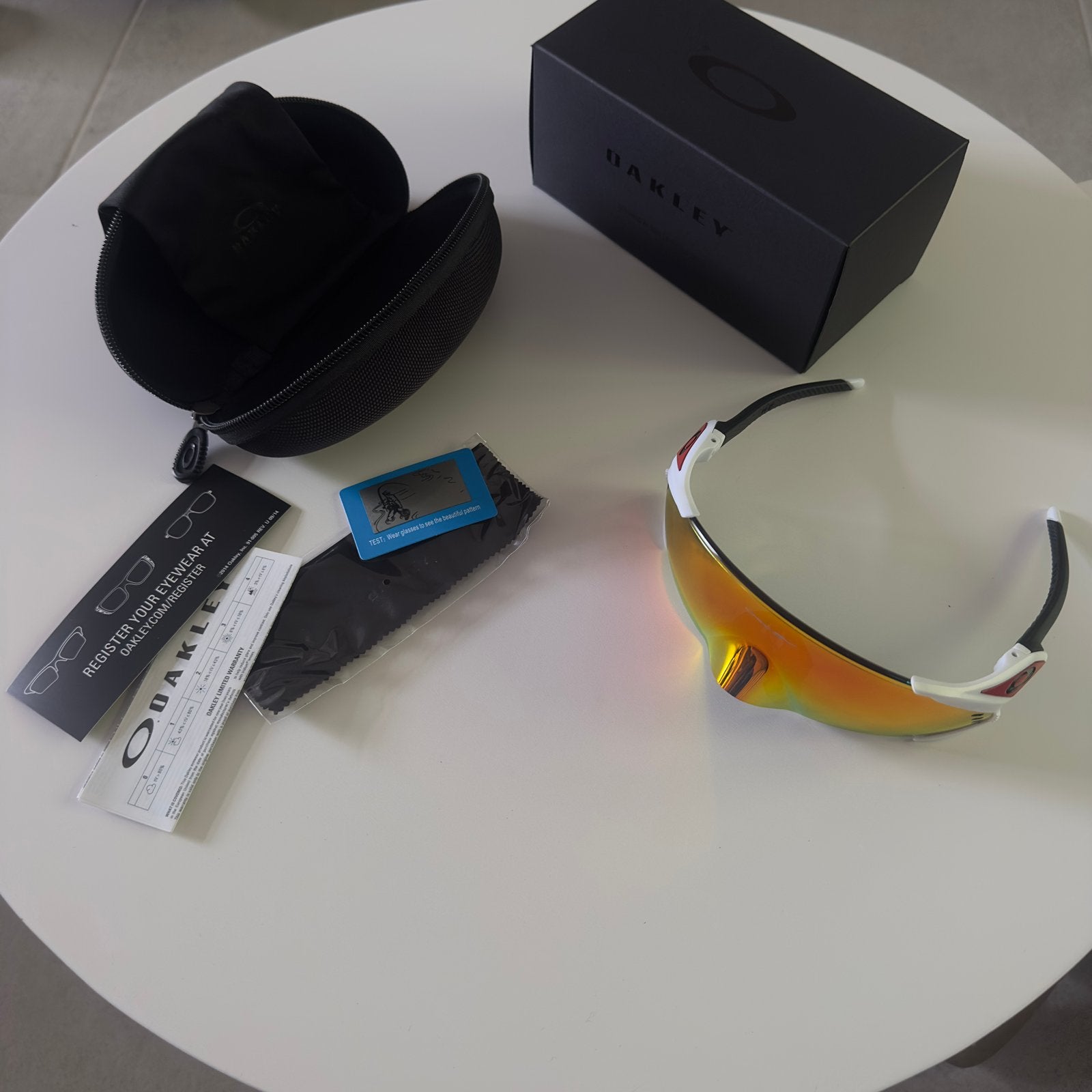 Oakley jato orange, Ophalen of Verzenden, Zo goed als nieuw, Oranje, Oakley