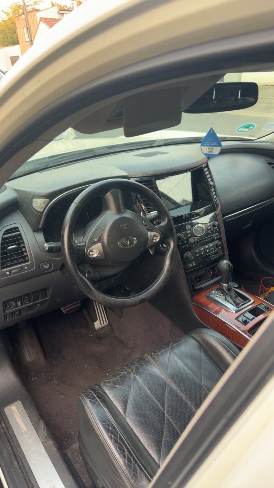 Infiniti, Auto's, Automaat, Zwart, Wit, FX-serie