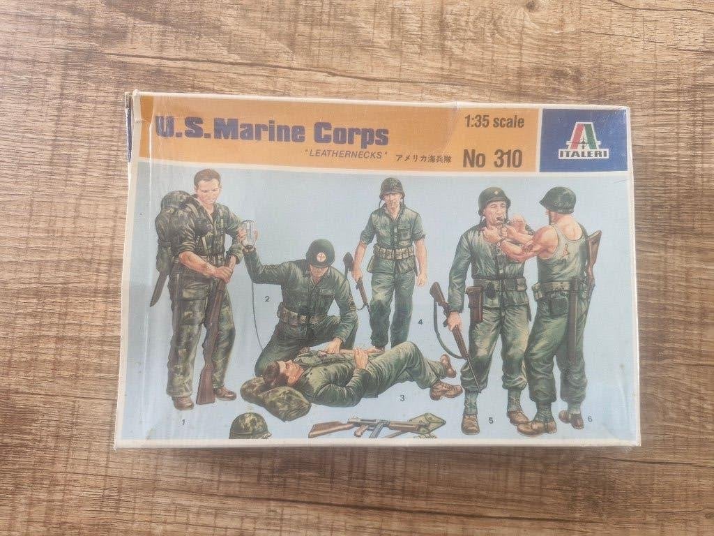 Italeri 1/35 United States Marine Corps, Hobby en Vrije tijd, Modelbouw | Figuren en Diorama's, Ophalen of Verzenden, Nieuw, 1:35 tot 1:50