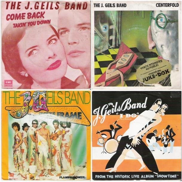 J. Geils Band - PAKKET!, Enlèvement ou Envoi, Pochette photo, 7 inch, Comme neuf