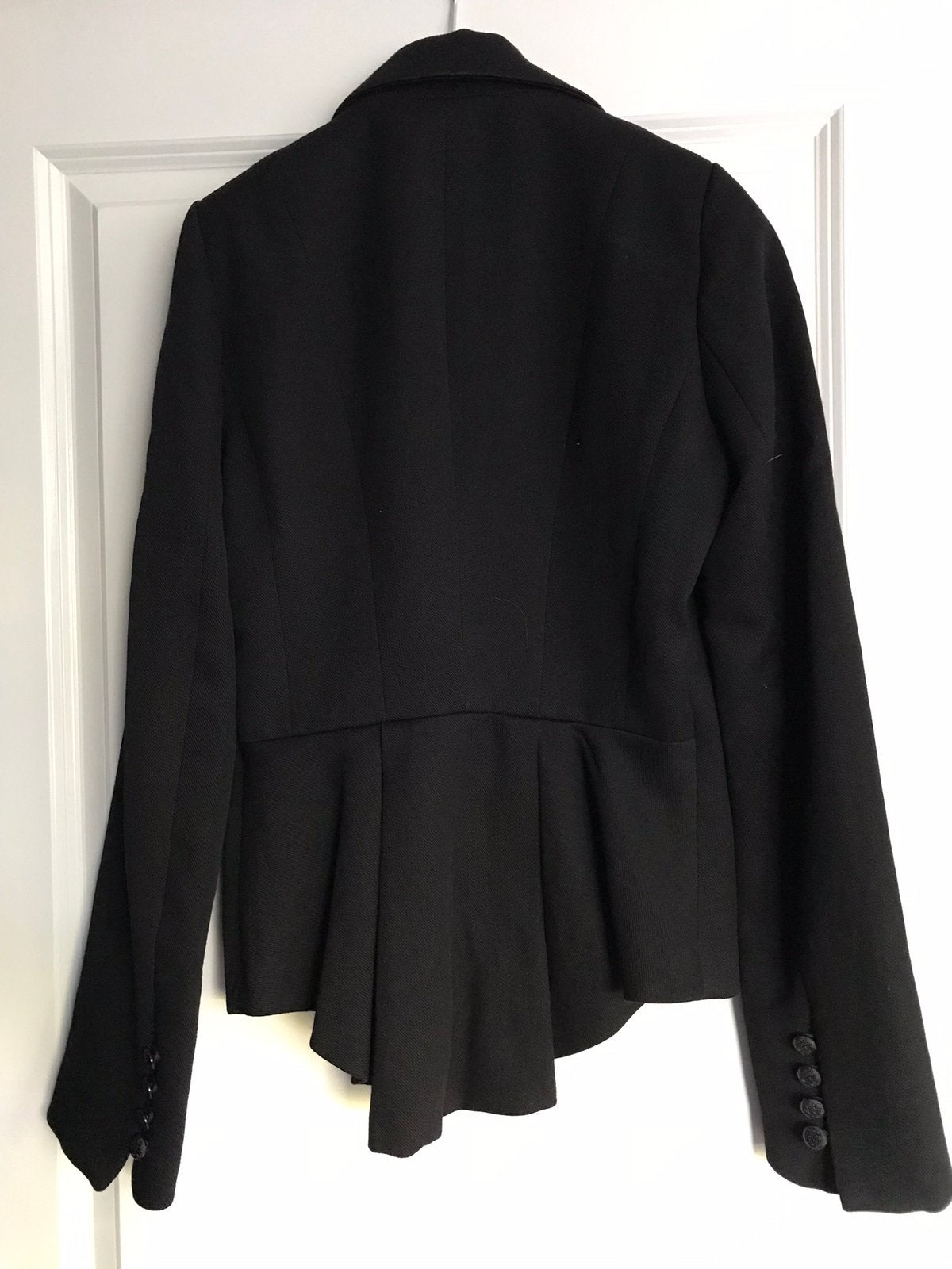 Exclusieve zwarte vest dames, Verzenden, Zo goed als nieuw, Maat 36 (S), Zwart