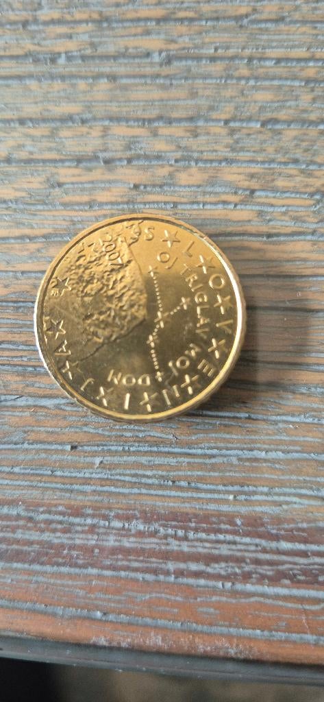 50 cent Slovenia 2007, Postzegels en Munten, Munten | Europa | Euromunten, Ophalen, 50 cent, Losse munt