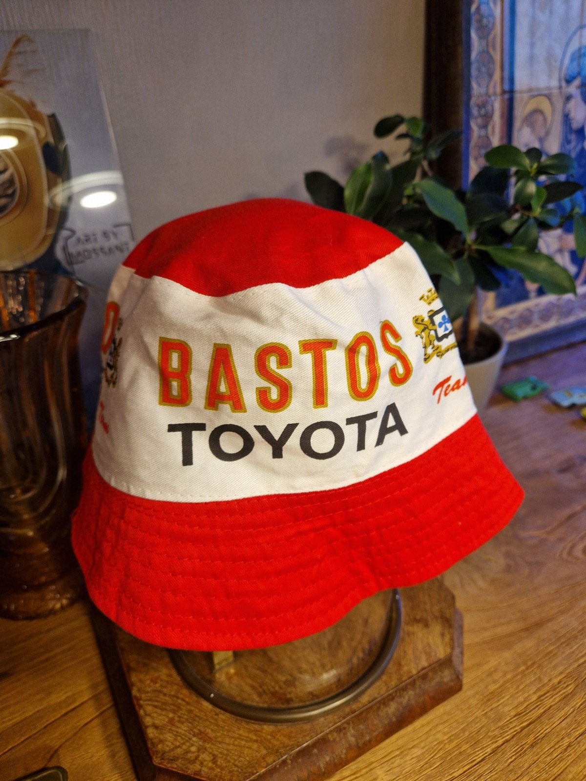 vintage rally  petje Bastos Toyota, Collections, Enlèvement ou Envoi