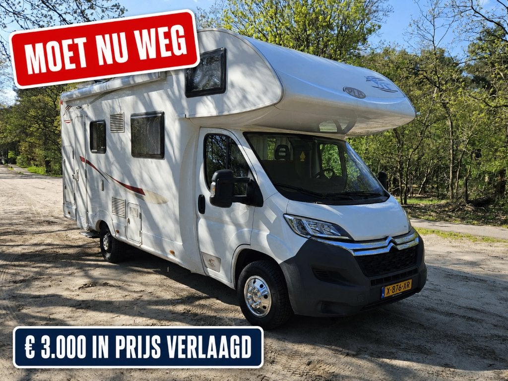 Alkoof camper 7- persoons - slechts 53312 km Zeer compleet, Caravanes & Camping, Camping-cars, Siège de train, Autres marques