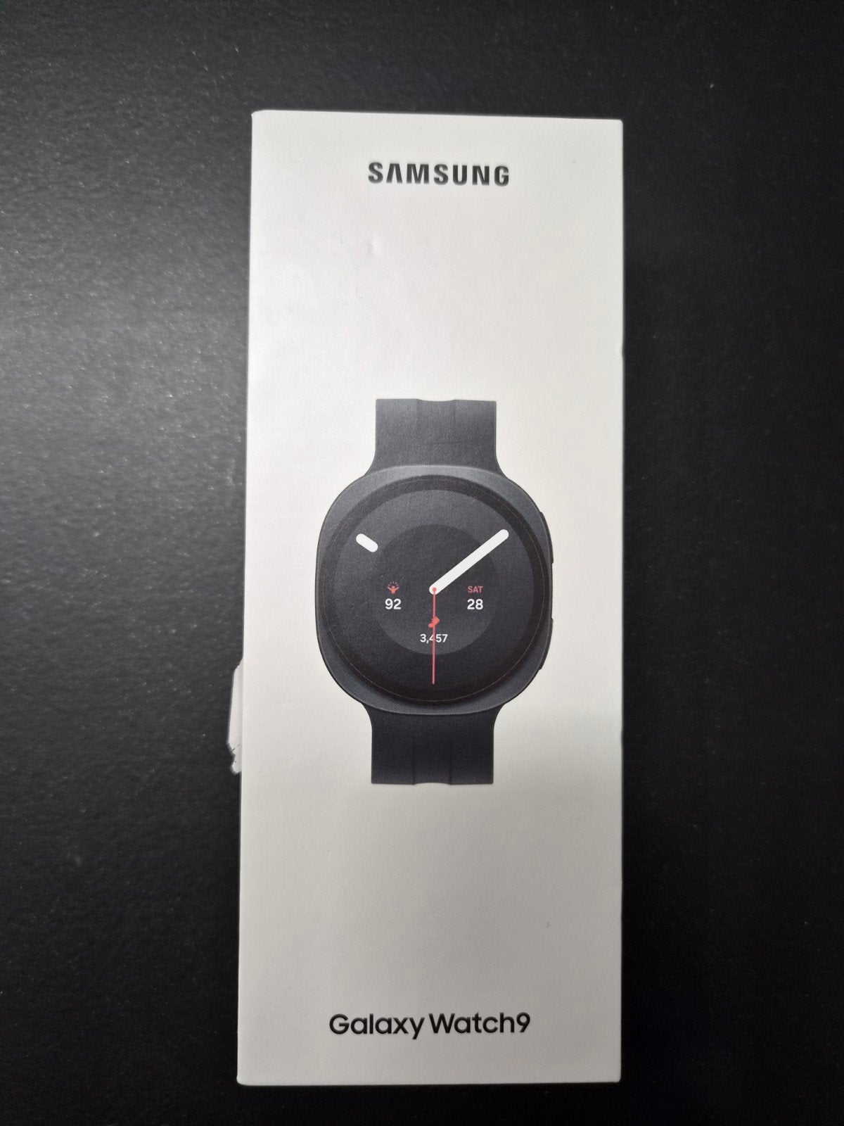 samsung galaxy watch 9 neuve, Bijoux, Sacs & Beauté, Enlèvement, Neuf, Noir