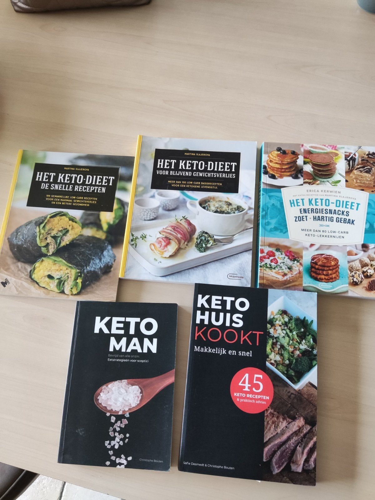 Keto dieet boeken 5 stuks, Boeken, Ophalen, Zo goed als nieuw
