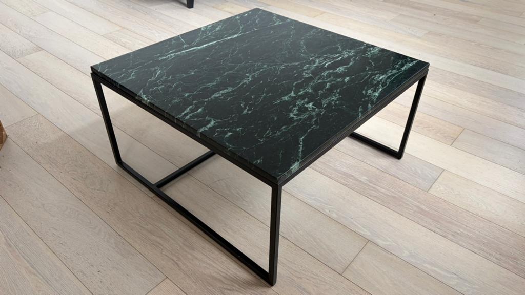 Groen marmeren salontafel, Enlèvement, Comme neuf