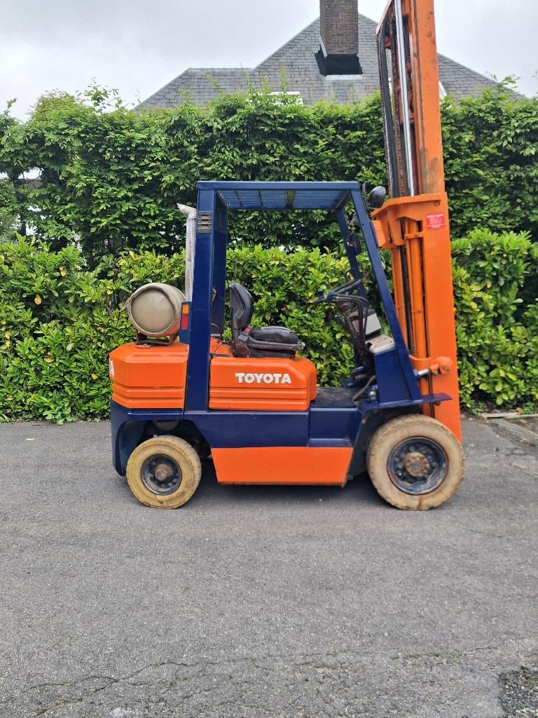 Heftruck, Ophalen, Gebruikt
