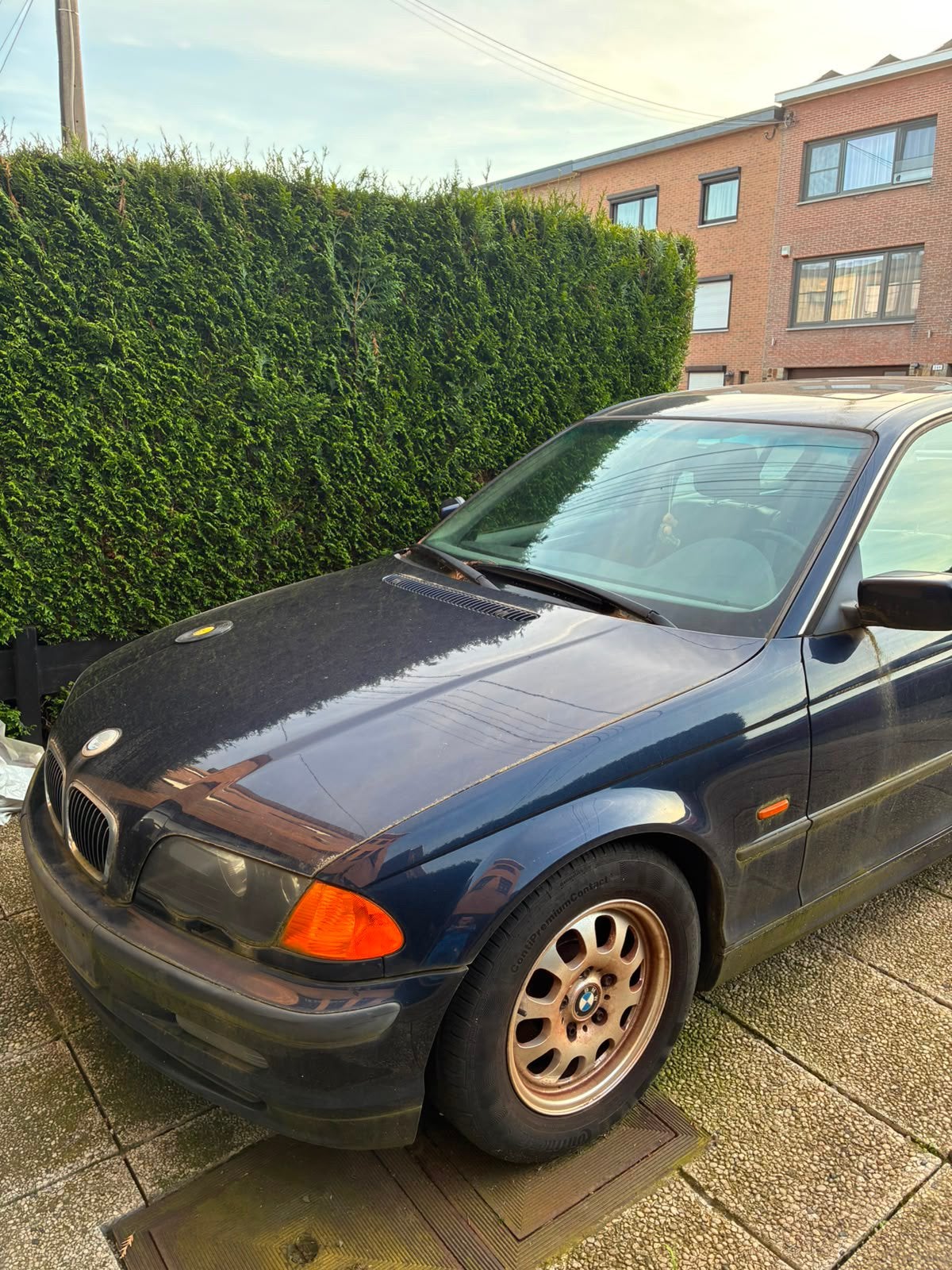 BMW 3-serie E46 328i Sedan BVA — 1999, Auto's, BMW, Automaat, Blauw, 5 deurs, Particulier