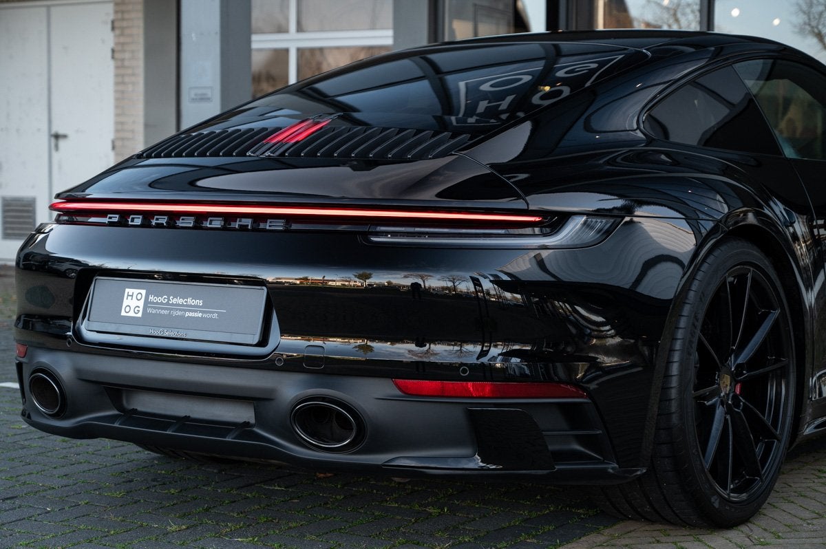 Porsche 911 992 Carrera 4S (bj 2020, automaat), Auto's, 4 zetels, Gebruikt, Overige kleuren, Leder